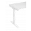 Masa de birou Custo FlexiDesk 120 cu inaltime reglabila, Alb/Egger W1000 ST9 (100.02.0013)