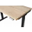 Masa de birou Custo FlexiDesk 140 cu inaltime reglabila, Negru/Kronospan 3025SN Sonoma (100.02.0030)