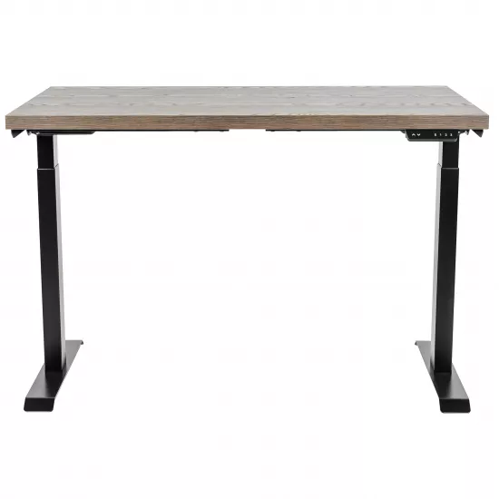 Masa de birou Custo FlexiDesk 140 cu inaltime reglabila, Negru/Kronospan.K533 (100.02.0034)