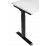 Masa de birou Custo FlexiDesk 140 cu inaltime reglabila, Negru/Egger W1000 ST9 (100.02.0038)