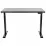 Masa de birou Custo FlexiDesk 120 cu inaltime reglabila, Black/Egger U999 ST7 (100.02.0041)