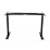 Masa de birou Custo FlexiDesk 120 cu inaltime reglabila, Black/Egger U999 ST7 (100.02.0041)
