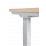 Masa de birou Custo FlexiDesk 120 cu inaltime reglabila, Antracit/Kronospan 3025SN Sonoma (100.02.0053)