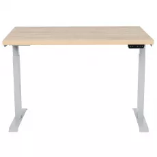 Стол письменный Custo FlexiDesk 180 с регулировкой высоты, Антрацит/Kronospan 3025SN Sonoma (100.02.0056)