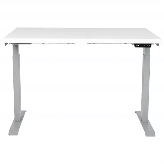 Masa de birou Custo FlexiDesk 120 cu inaltime reglabila, Antracit/Egger W1000 ST9 (100.02.0061)