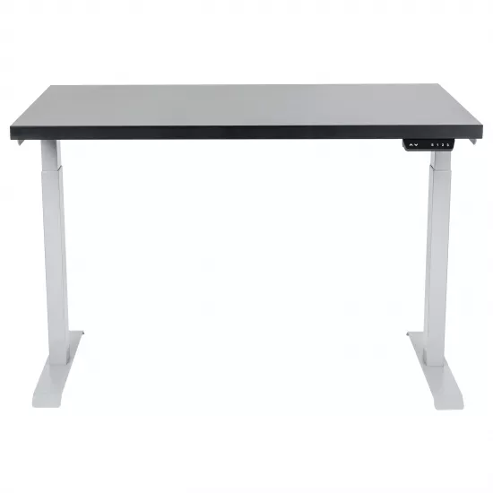 Masa de birou Custo FlexiDesk 120 cu inaltime reglabila, Antracit/Egger U999 ST7 (100.02.0065)