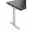 Masa de birou Custo FlexiDesk 120 cu inaltime reglabila, Antracit/Egger U999 ST7 (100.02.0065)