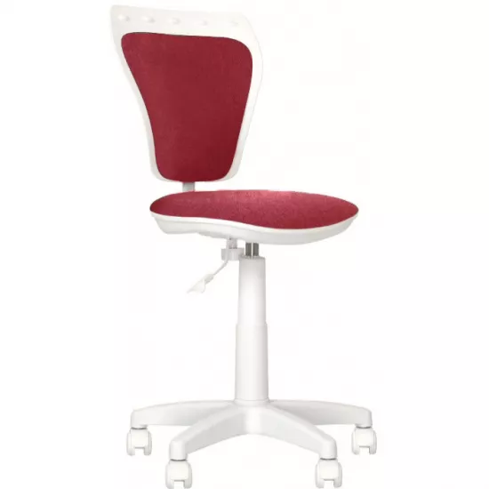 Fotoliu pentru copii Nowy Styl Ministyle GTS White, P AB-33 Dark Red
