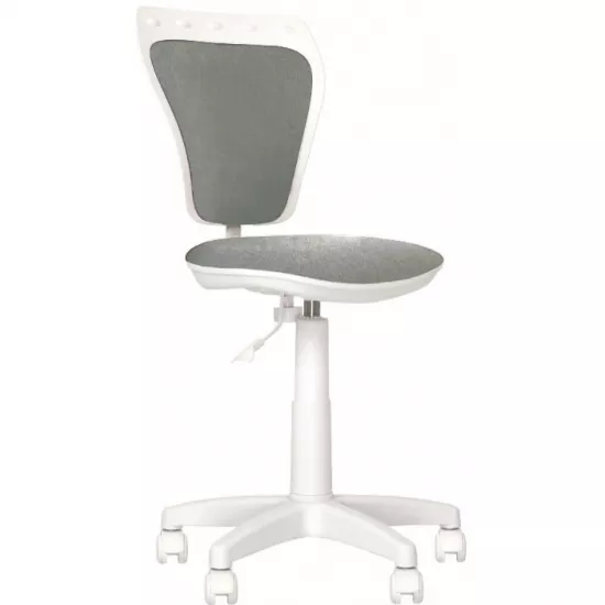 Fotoliu pentru copii Nowy Styl Ministyle GTS White, P AB-10 Light Gray