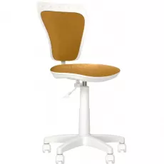 Fotoliu pentru copii Nowy Styl Ministyle GTS White, P AB-37 Dark Yellow