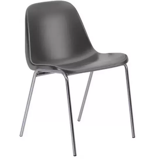 Scaun Nowy Styl Besta Chrome, Anthracite