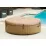 Джакузи надувной Intex Sahara Tan Round Bubble Spa 28412 (1339 л/236x236x71 см)