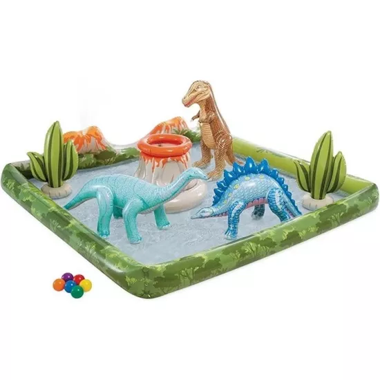 Детский надувной центр Intex Dino Land 56132