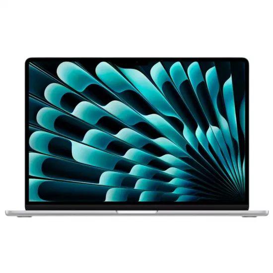 Laptop 15,3" Apple MacBook Air A3241 MC6J4RU/A, Silver, Apple M4 with 10-core CPU and 10-core GPU, 24 GB/512 GB, macOS Sequoia