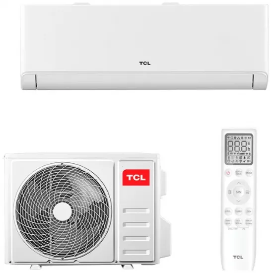 Aparat de aer condiționat TCL Ocarina BreezeIN TAC12CHSD/TPH11IHB Inverter R32 Wi-Fi Heat Pump,, 12000 BTU, pana la 35 m², White