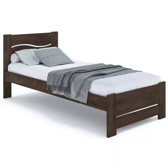 Деревянная кровать Klen Venetia, 90 x 200 см, Венге