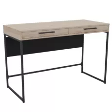 Masa de birou AMF Campari, 120x50 cm, Sonoma/Black