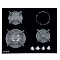 Plită mixtă Bauer PRG 6041EG-A Black