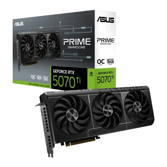 Placă video Asus Prime GeForce RTX 5070 Ti OC (16 GB/256 bit)