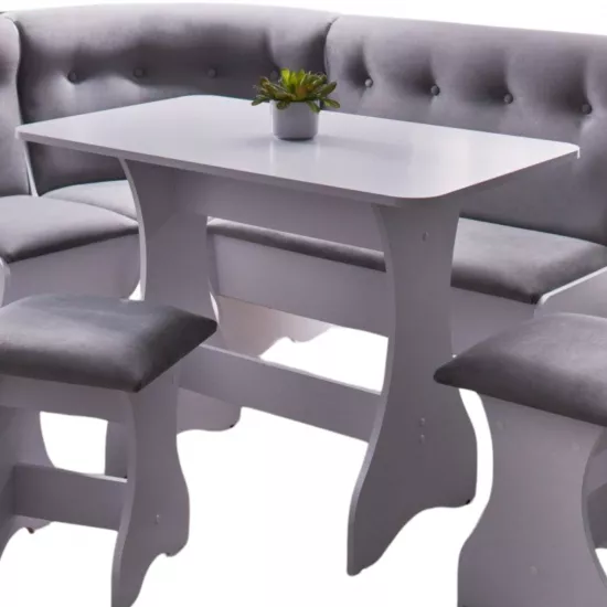 Стол обеденный Ambianta Cleo, Белый