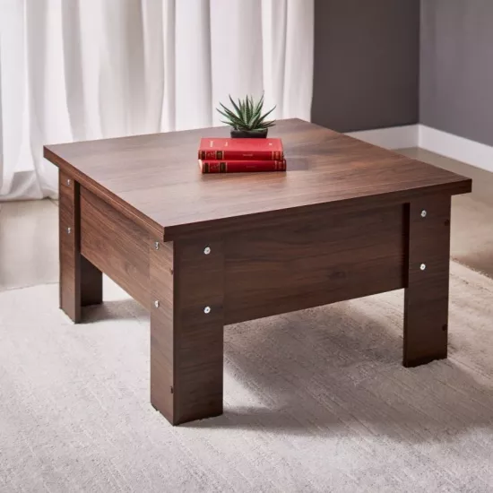 Măsuţă cafea Ambianta Transformer cu mecanism de ridicare, Catania