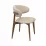 Scaun Decoprim Roses, Mustang Krem+Oak Legs