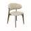 Scaun Decoprim Roses, Mustang Krem+Oak Legs