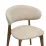 Scaun Decoprim Roses, Mustang Krem+Oak Legs