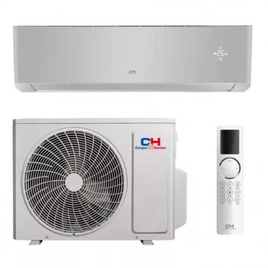Aparat de aer condiționat Cooper&Hunter Supreme Continental Inverter R32 WiFi CH-S18FTXAL2 ,, 18000 BTU, pana la 50 m², Silver
