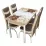 Set masa extensibila cu 4 scaune Kelebek ES-26, 70x110/140x75