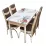 Set masa extensibila cu 4 scaune Kelebek ES-27, 70x110/140x75