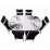 Set masa extensibila cu 6 scaune Kelebek ES-48, 80x130/170x75