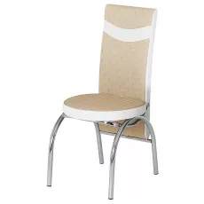 Scaun Kelebek Merchan, Beige/White Scaun Kelebek Merchan, Beige/White