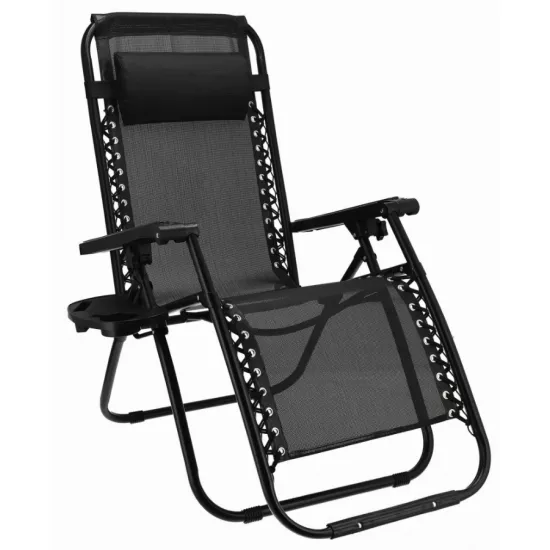 Шезлонг Jumi OM-282025 Black