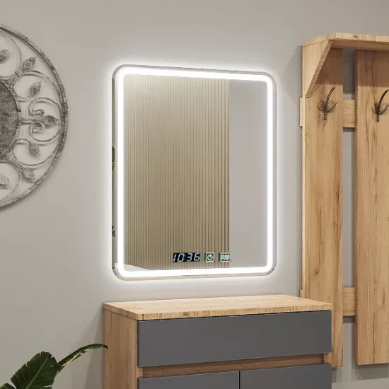 Oglindă cu iluminare LED Bafimob 60x72cm