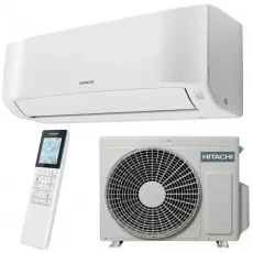 Aparat de aer condiționat Hitachi airHome 400 RAK-DJ35PHAE/RAC-DJ35PHAE, 12000 BTU, pana la 35 m², White
