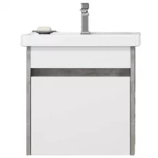 Dulap cu lavoar Orka Aydos 55 cm, Retro Silver Dulap cu lavoar Orka Aydos 55 cm, Retro Silver