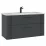 Dulap cu lavoar Orka Bari 100 cm, Anthracite