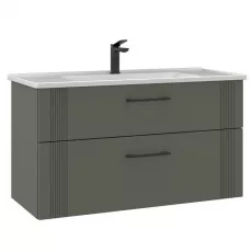 Dulap cu lavoar Orka Bari 100 cm, Green Dulap cu lavoar Orka Bari 100 cm, Green