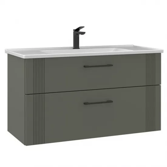 Dulap cu lavoar Orka Bari 100 cm, Green