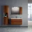 Dulap cu lavoar Orka Duden 45 cm, Odeon Red Walnut