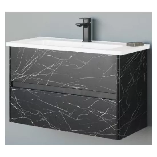 Dulap cu lavoar Orka Duden Stone 100 cm, Venato