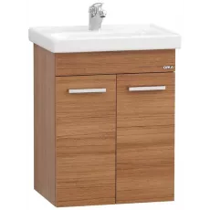 Dulap cu lavoar Orka Enez 55 cm, Teak Dulap cu lavoar Orka Enez 55 cm, Teak