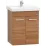 Dulap cu lavoar Orka Enez 55 cm, Teak