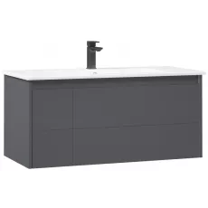 Dulap cu lavoar Orka New Likya 100 cm, Antracite Dulap cu lavoar Orka New Likya 100 cm, Antracite
