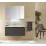 Dulap cu lavoar Orka New Likya 100 cm, Antracite