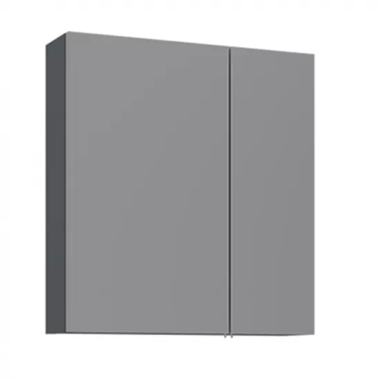 Oglindă baie Orka Bari (80 cm), Anthracite