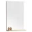 Oglindă pentru baie Orka Duden 80 cm Odeon MESE(white)