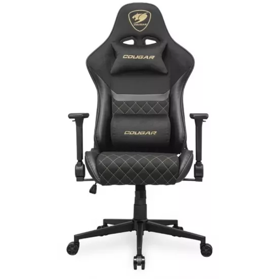Fotoliu de gaming Cougar Armor One V2, Gold F Black/Gold