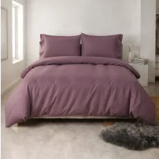 Lenjerie de pat Relaxe Home Soft Dreams Dark Powder (2 persoane EURO/Bumbac)